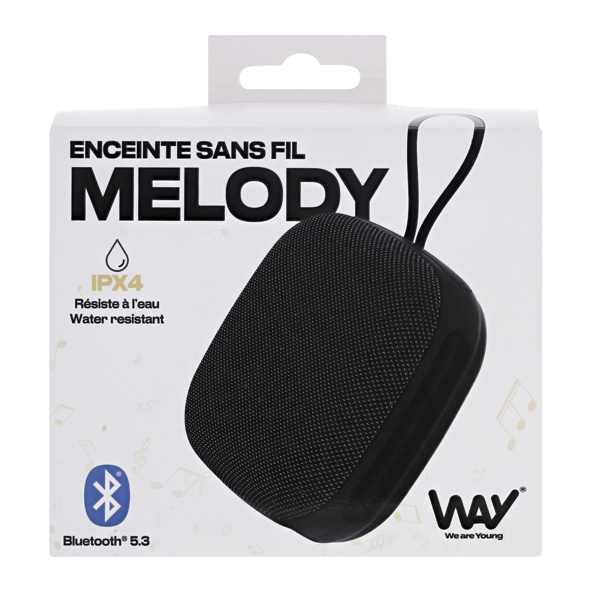 TNB WAY - Altavoz Bluetooth MELODY - negro