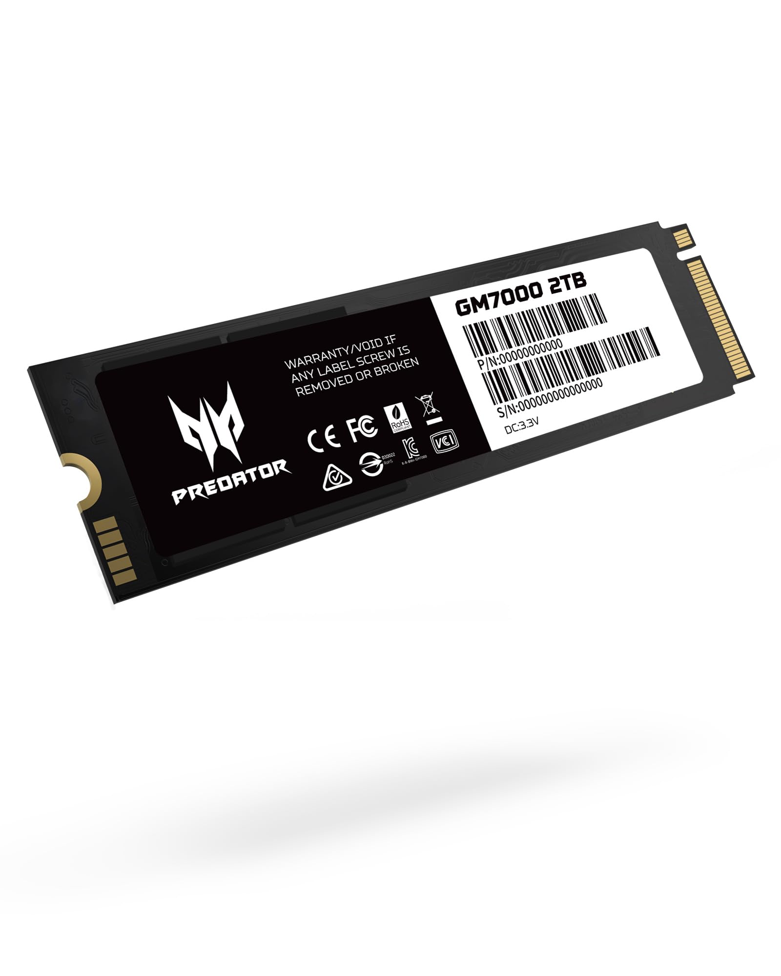 Predator SSD GM3500 M.2 NVMe PCIe Gen 3*4 512GB