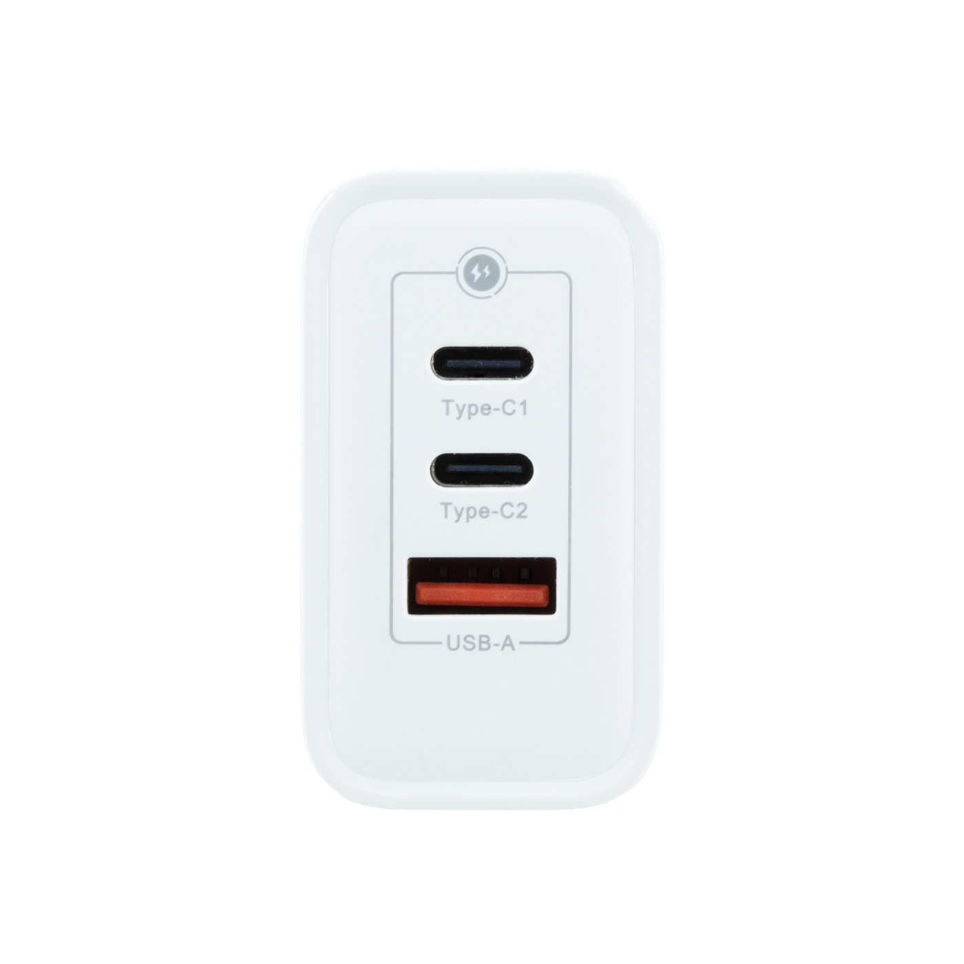COOLBOX CARGADOR GAN 65W USB-C/USB-C/USB-A PARED