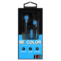 TNB Auriculares con cable BE COLOR jack azul