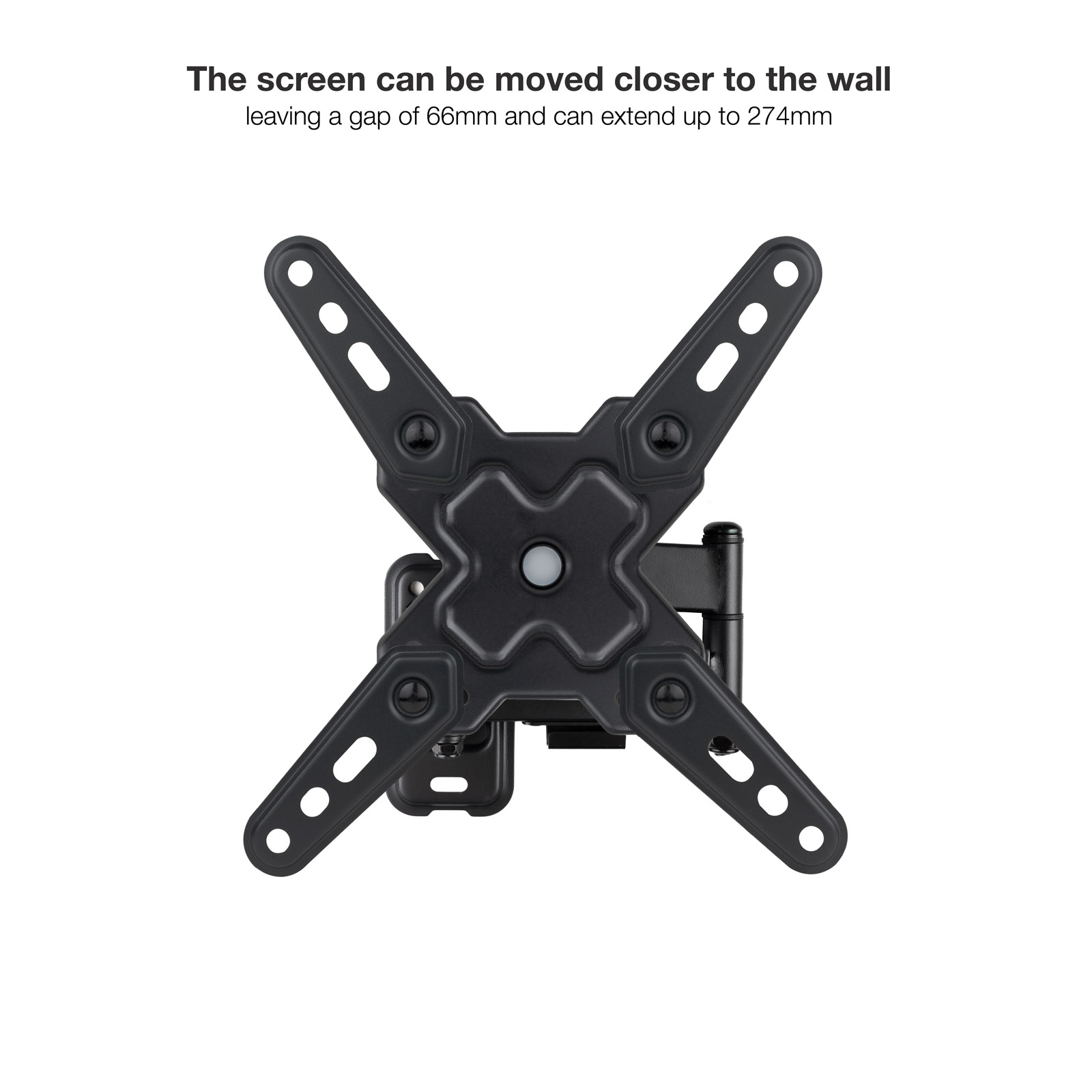 TOOQ SOPORTE PARED PANTALLAS 13-43" GIRA/INCLI NEGRO