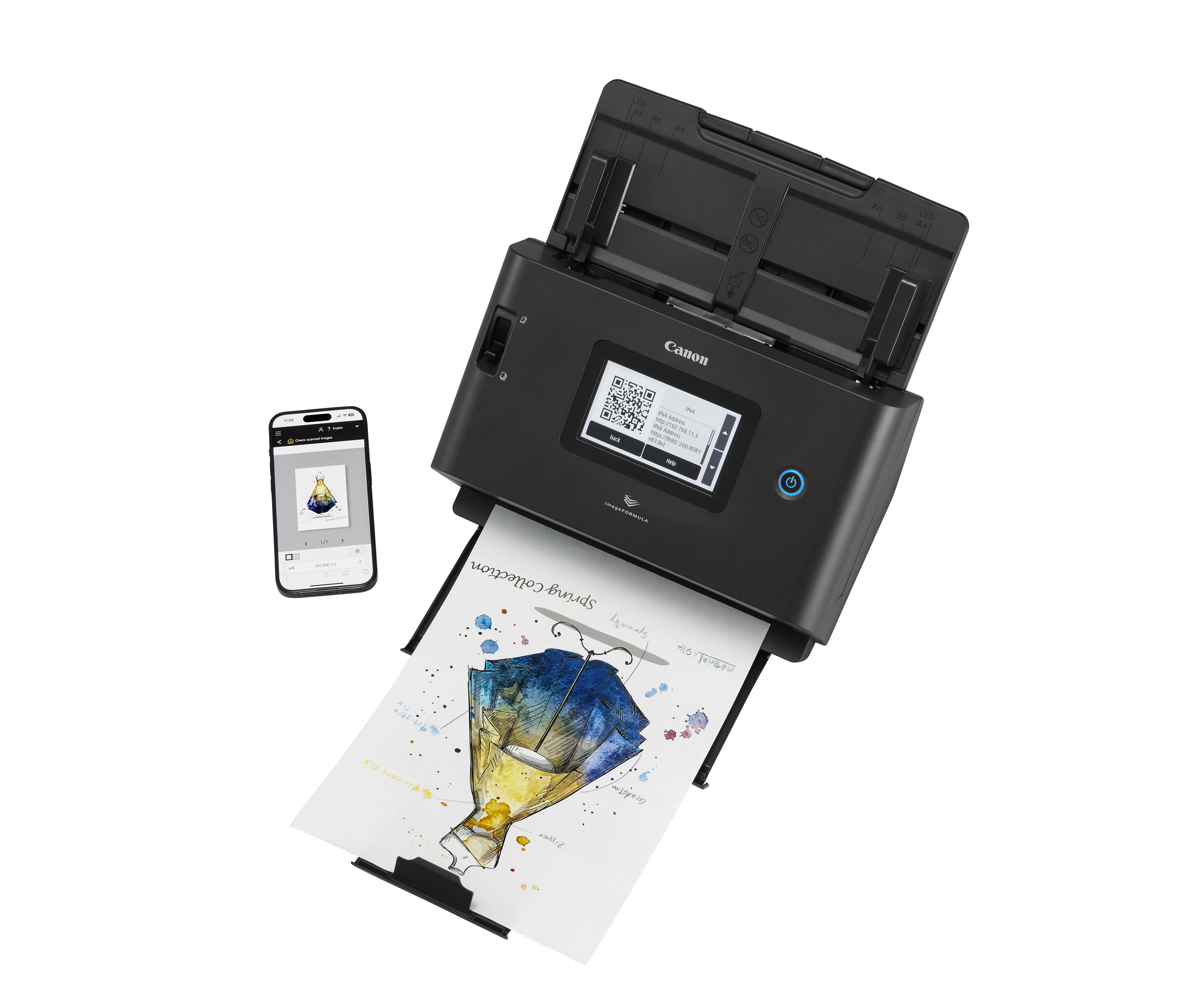 CANON Escaner DR-S350NW
