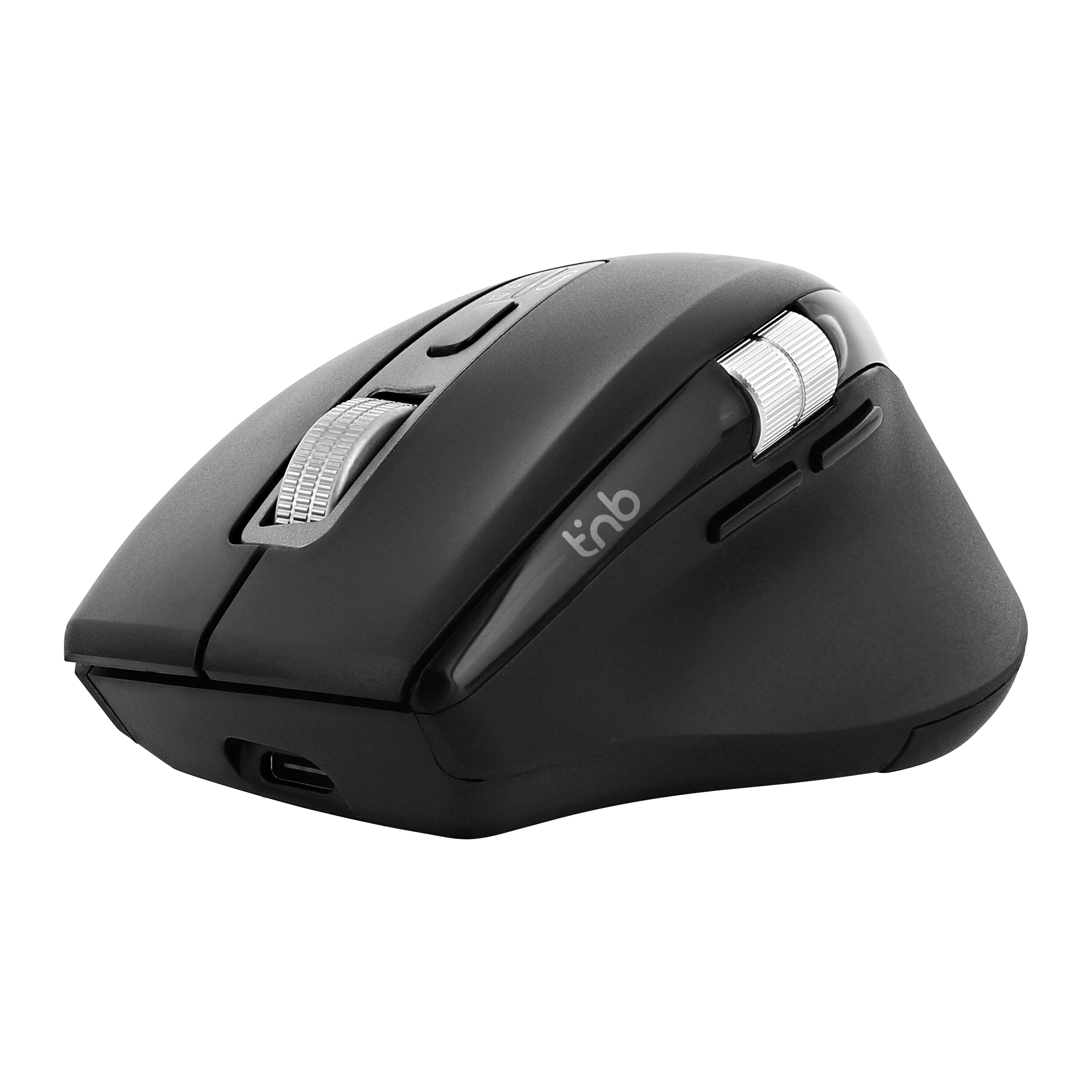 TNB INFINITE - raton inalambrico recargable con scroll infinito, silent click y scroll lateral