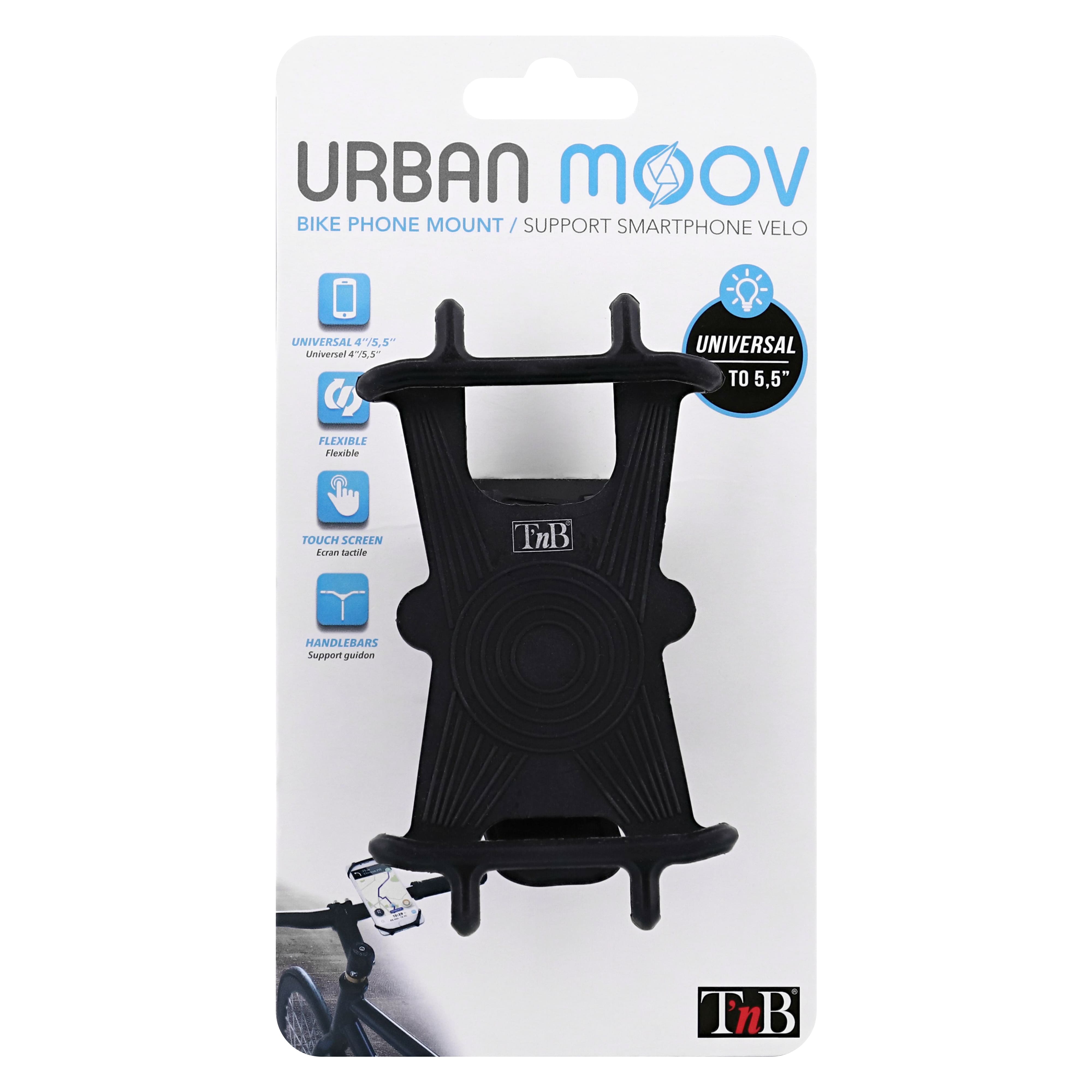 TNB URBAN MOOV Soporte universal para smartphone para bicicleta/scooter