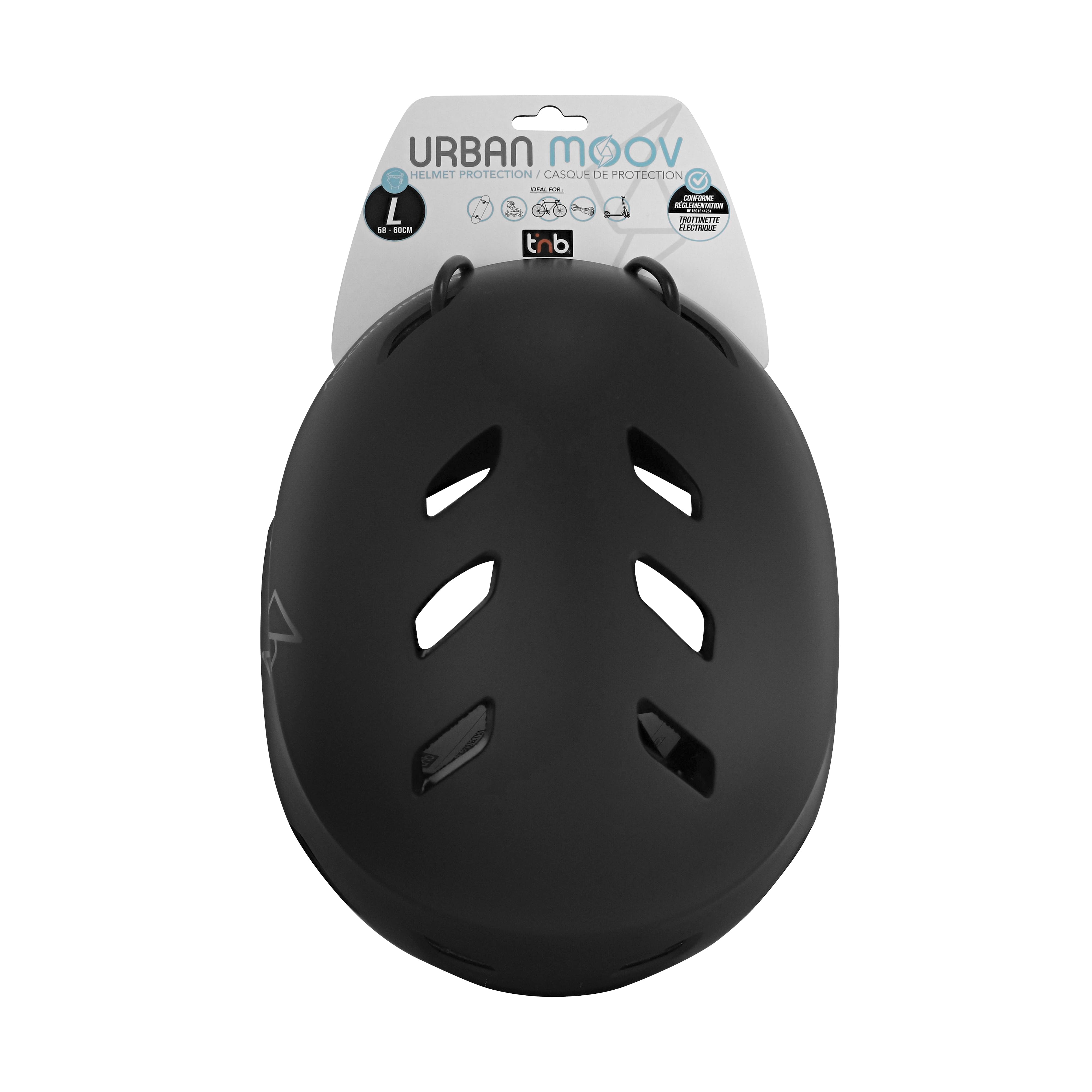 TNB URBAN MOOV Casco Protector talla L Negro