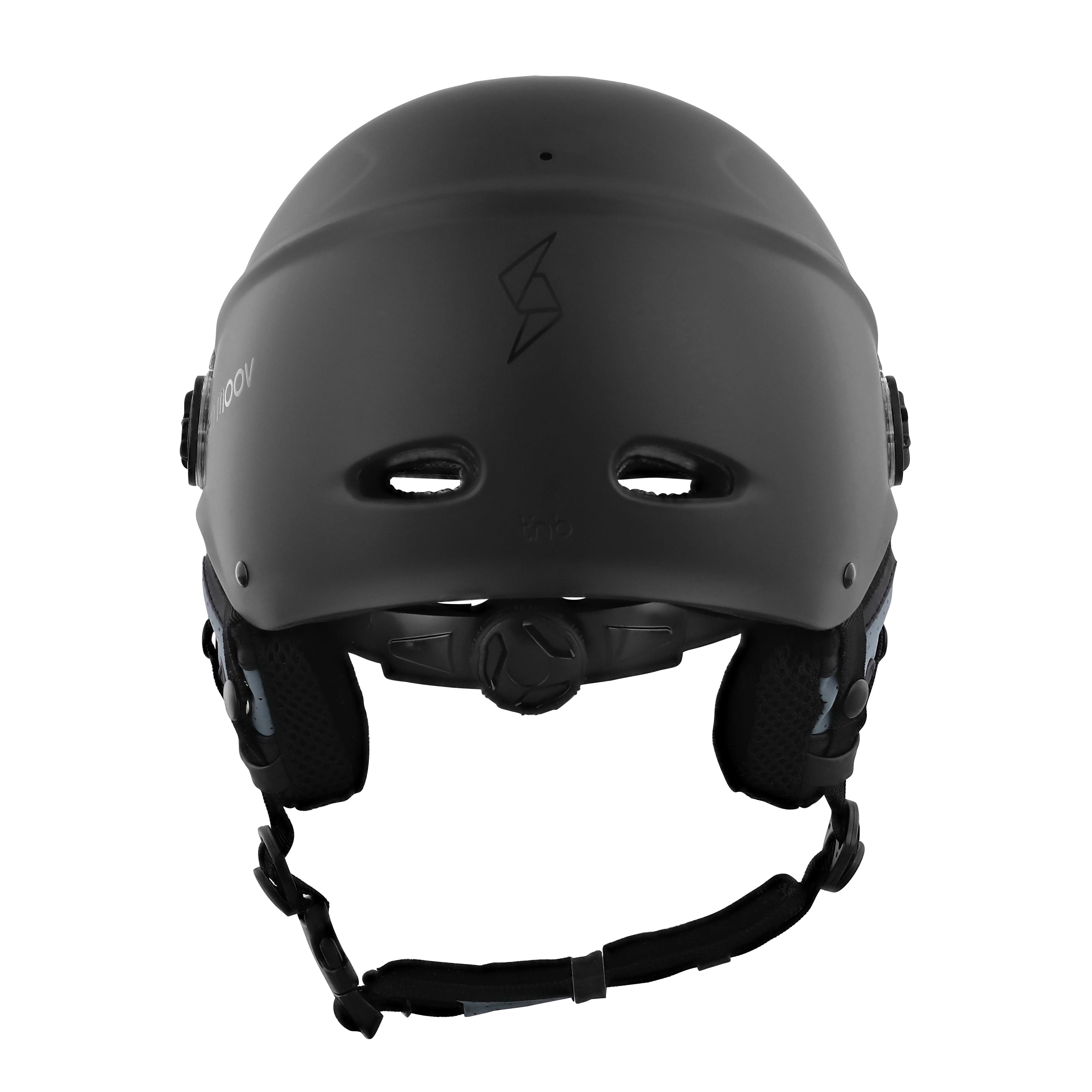TNB URBAN MOOV Casco protector con visera y orejeras desmontables - NEGRO TALLA M