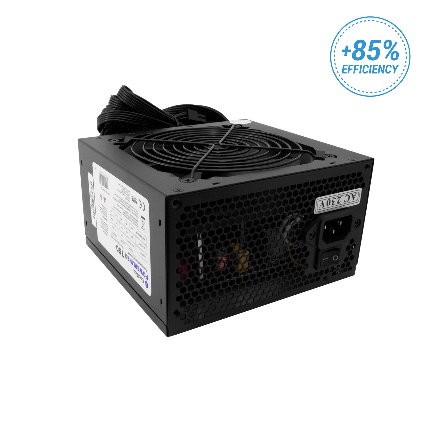 COOLBOX FUENTE DE ALIMENTACION ATX POWERLINE2 750W