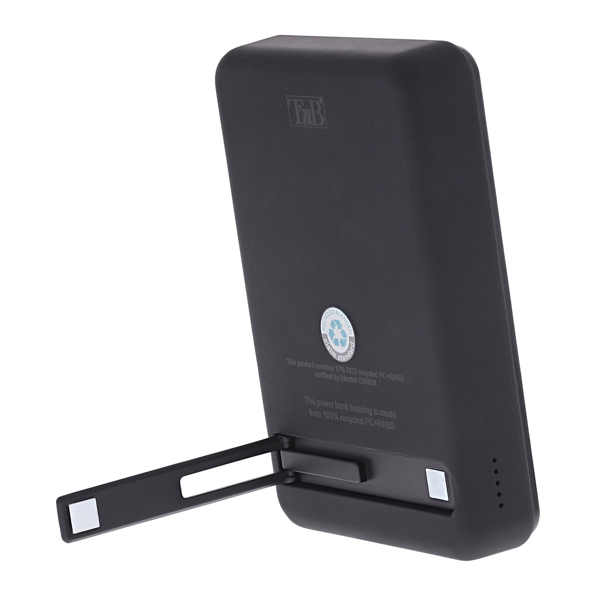 TNB Batterie de secours 10 000 mAh MagSafe - black