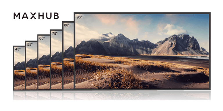 MAXHUB DISPLAY 55", 4K Display, Anti-Glare, 800 NITS