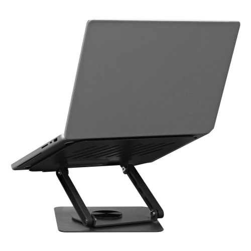 TNB Soporte metalico giratorio de 360° para portatil iClick, gris oscuro