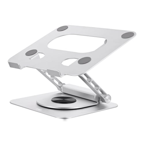 TNB Soporte metalico giratorio de 360° para portatil iClick, blanco