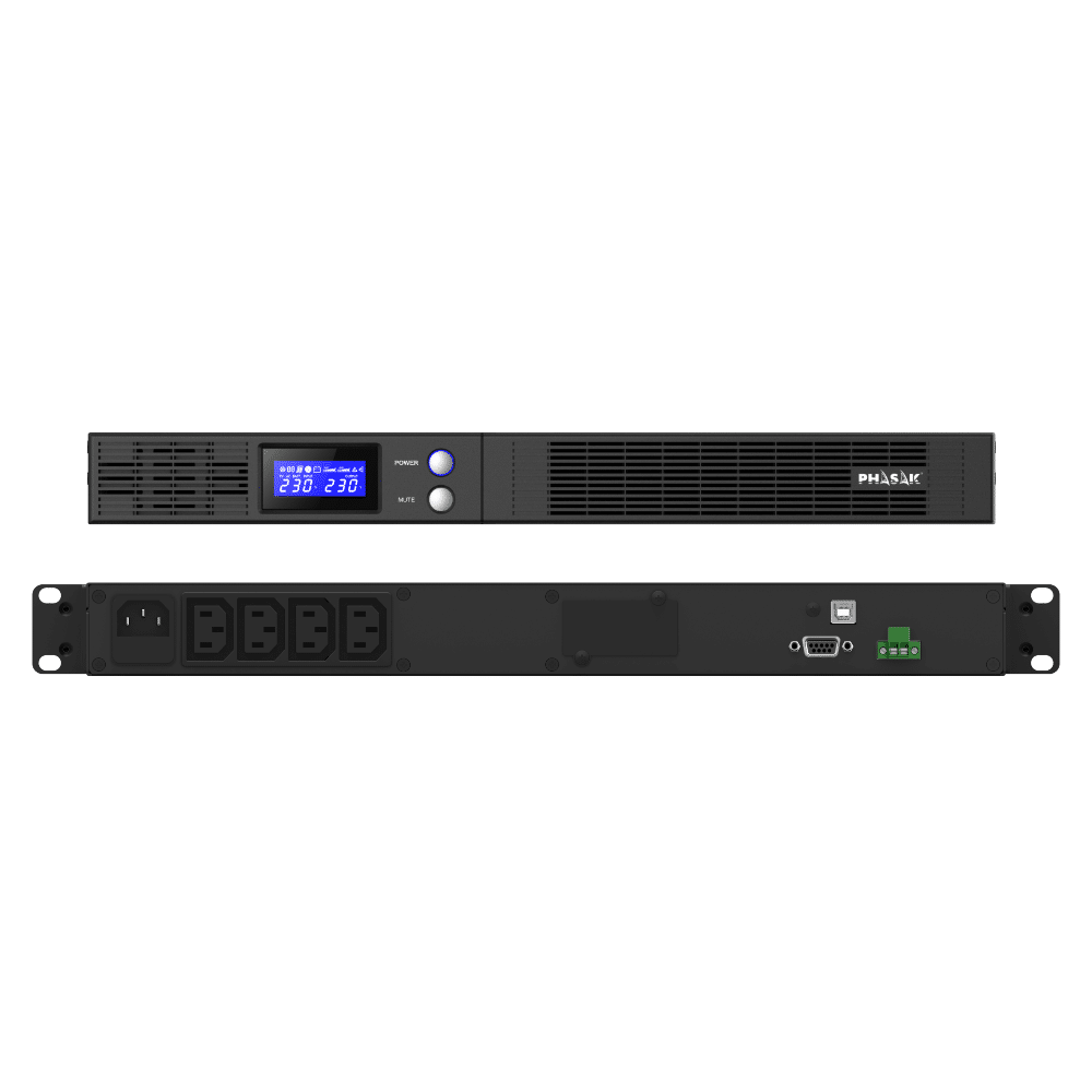 PASHAK SAI Phasak Protekt Rack Interactivo SLIM 1500 VA   PH 7541