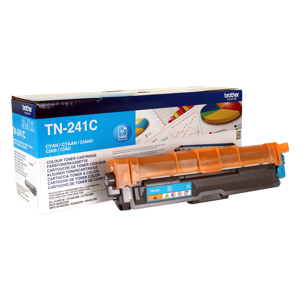 BROTHER Toner cian HL3140CW/HL3150CDW/DCP9020CDW 1.400 paginas