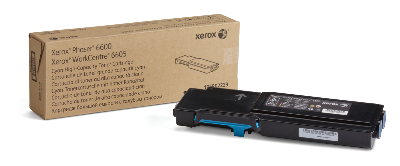 XEROX Phaser 66006605 Toner Cian XL