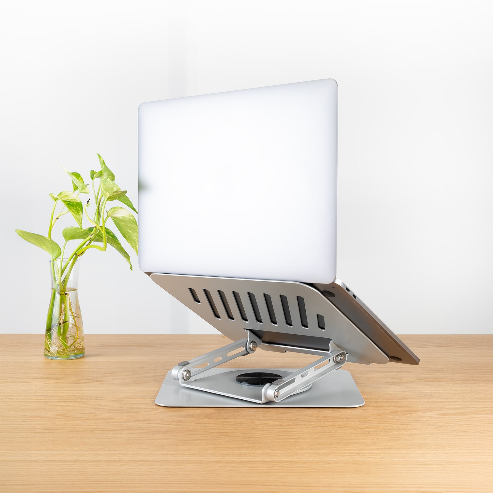 TOOQ SOPORTE PLEGABLE 360° DISPOSITIVOS 11-17",PLATA