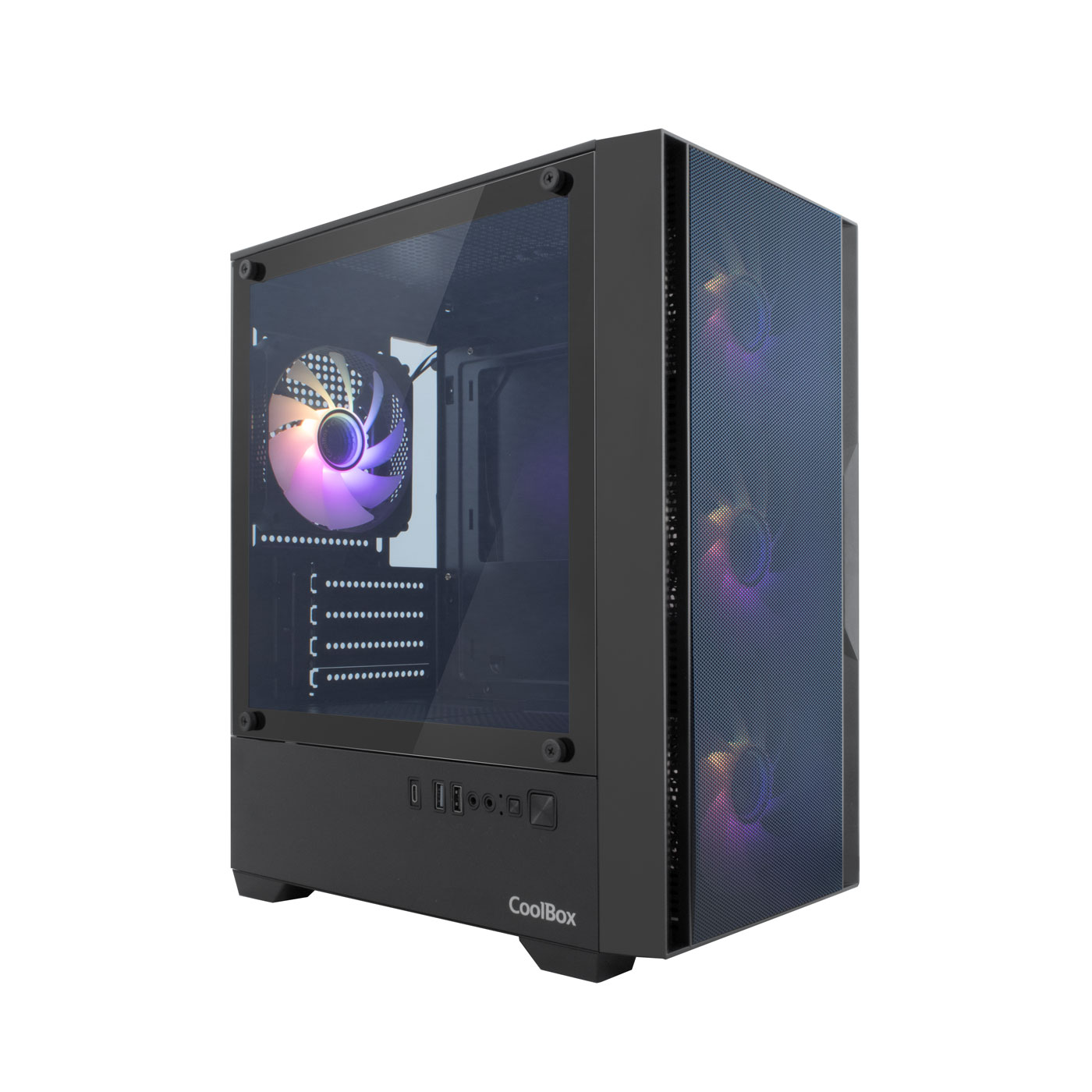 COOLBOX CHASIS MICRO ATX PARA PC GM220 MPFUSION