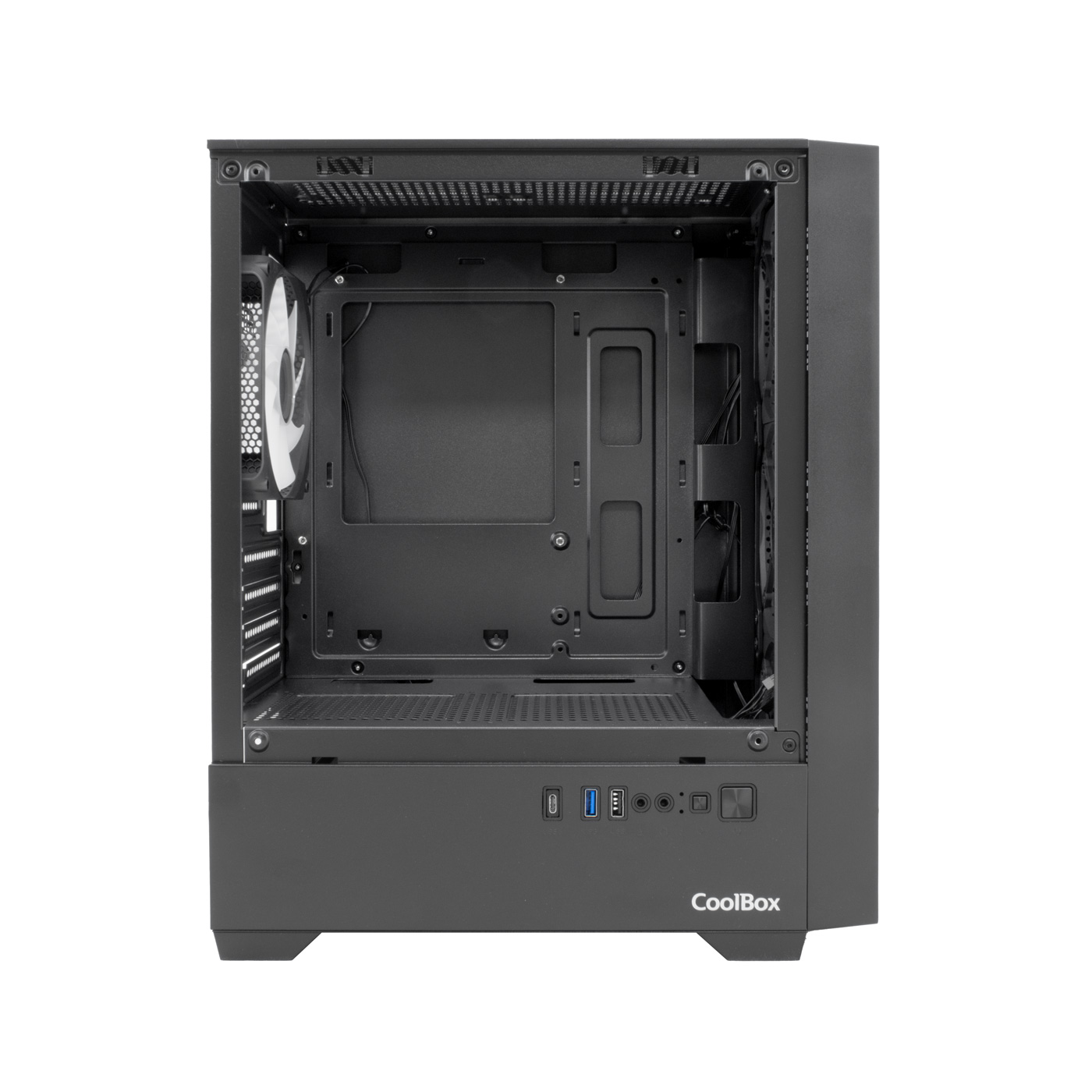 COOLBOX CHASIS MICRO ATX PARA PC GM220 MPFUSION