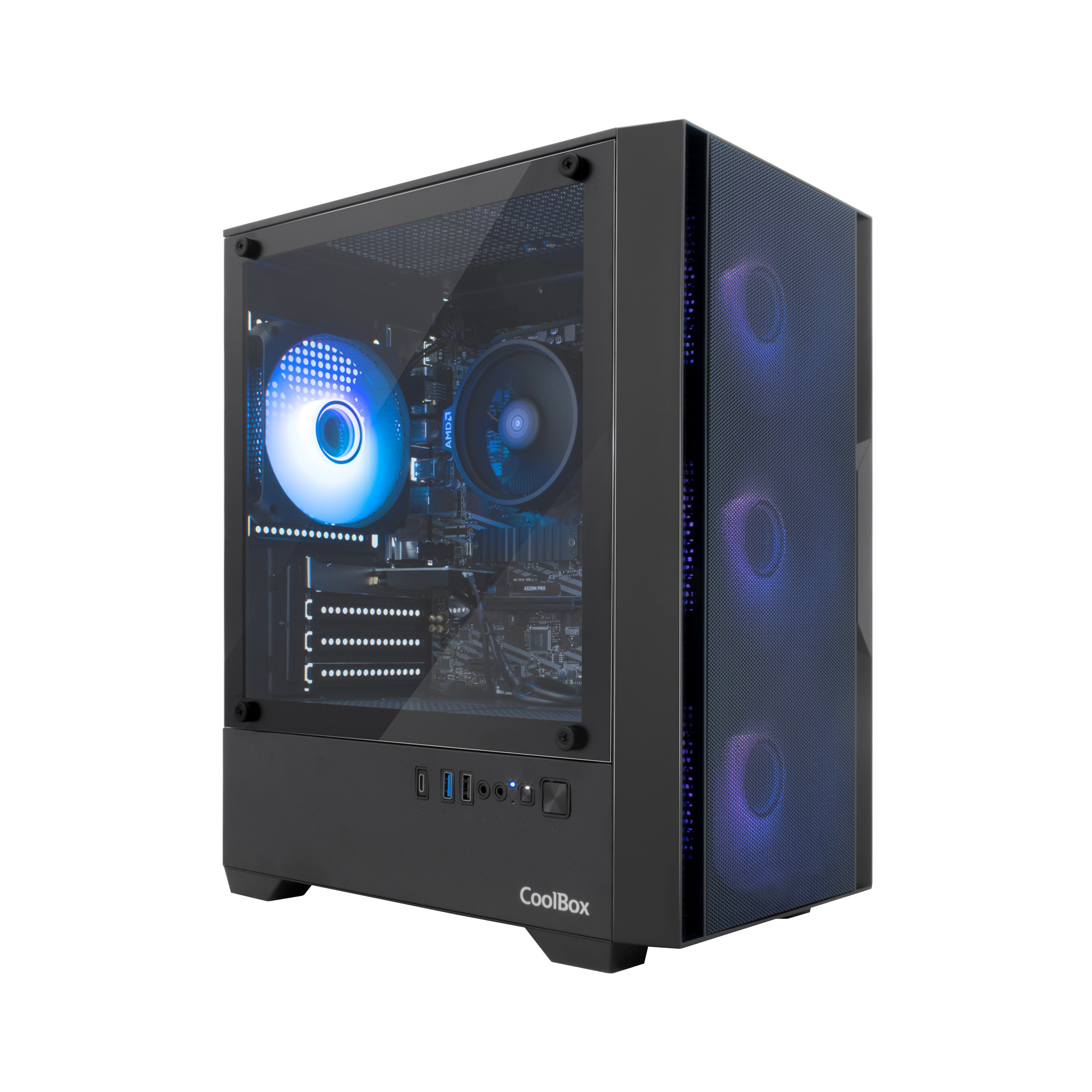 COOLBOX CHASIS MICRO ATX PARA PC GM220 MPFUSION