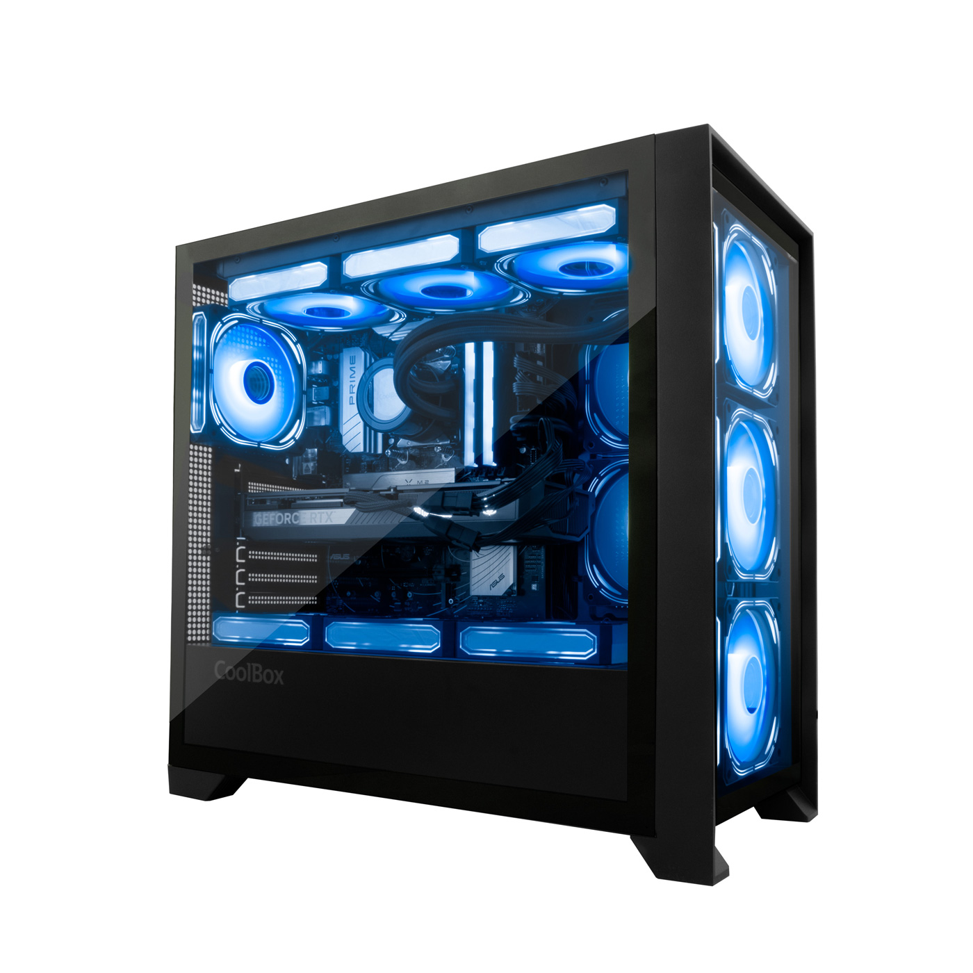 COOLBOX CHASIS ATX PARA PC GE200 DUALVIEW