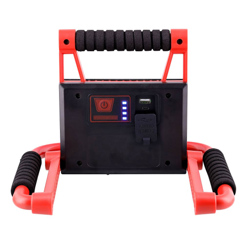 TNB XTREMWORK - 
Foco impermeable para exteriores LED con batería externa 20W 1400 lum. - negro