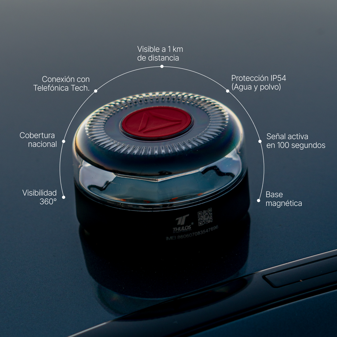 THULOS BALIZA DE EMERGENCIA GEOLOCALIZADA V16 DGT 3.0