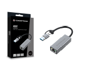 CONCEPTRONIC ADAPTADOR USB 3.2 A GIGABIT ETHERNET RJ45 COMPATIBLE NINTENDO SWITCH Wake-on-LAN