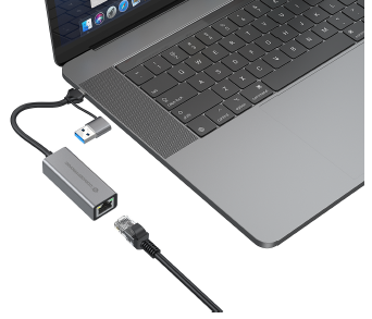 CONCEPTRONIC ADAPTADOR USB 3.2 A GIGABIT ETHERNET RJ45 COMPATIBLE NINTENDO SWITCH Wake-on-LAN