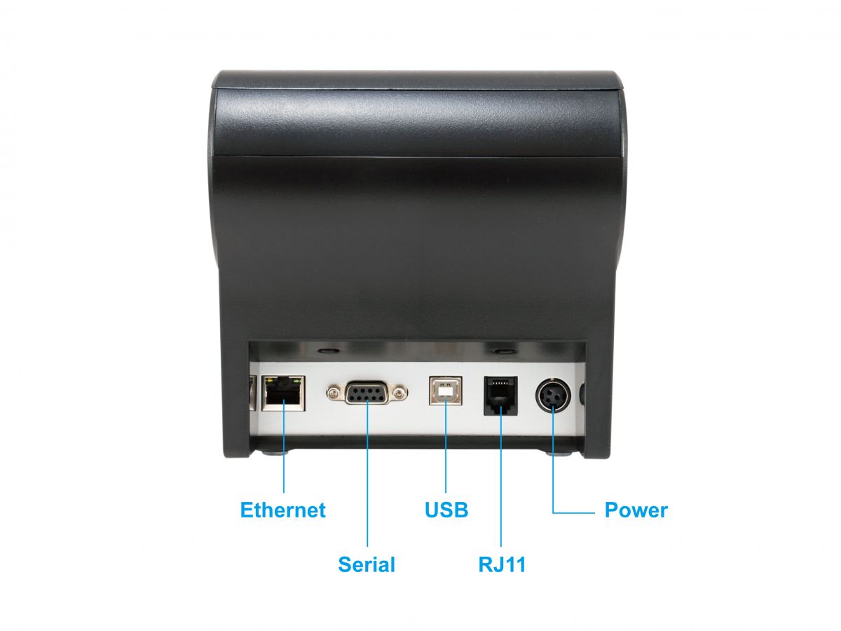 EQUIP TPV Impresora termica de recibos TPV/POS de 58/80 mm USB,RJ45, RS-232  con cortador automatico