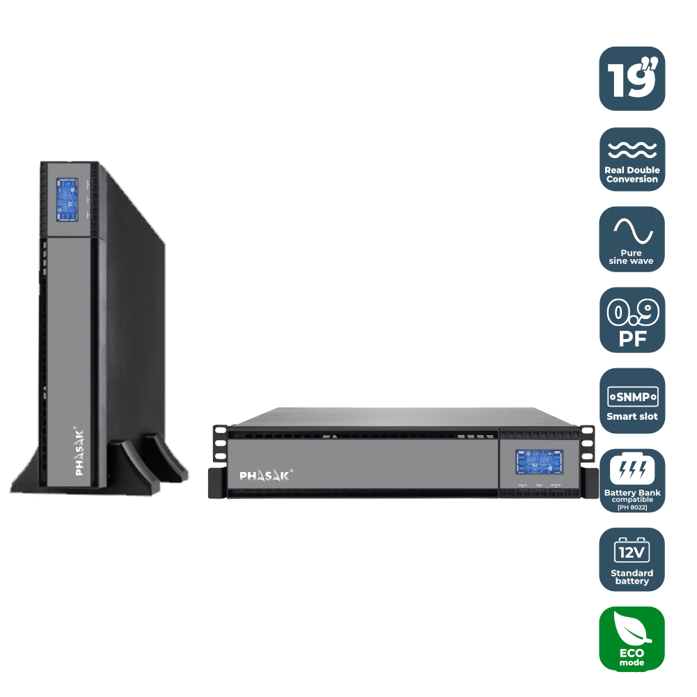PHASAK SAI Online Rack 1000 VA   PH 9310