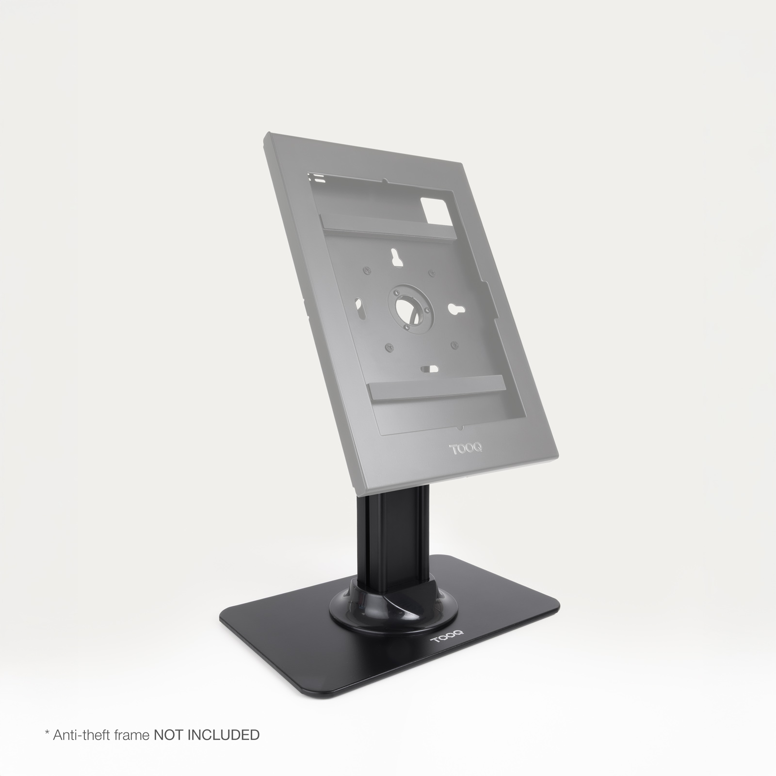 TOOQ SOPORTE MESA MARCO ANTIRROBO TABLET, NEGRO