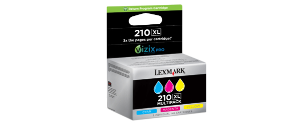 LEXMARK Office EDGE PRO 4000/5500/5500T Cartucho Tricolor Nº210XL (Pack 3)