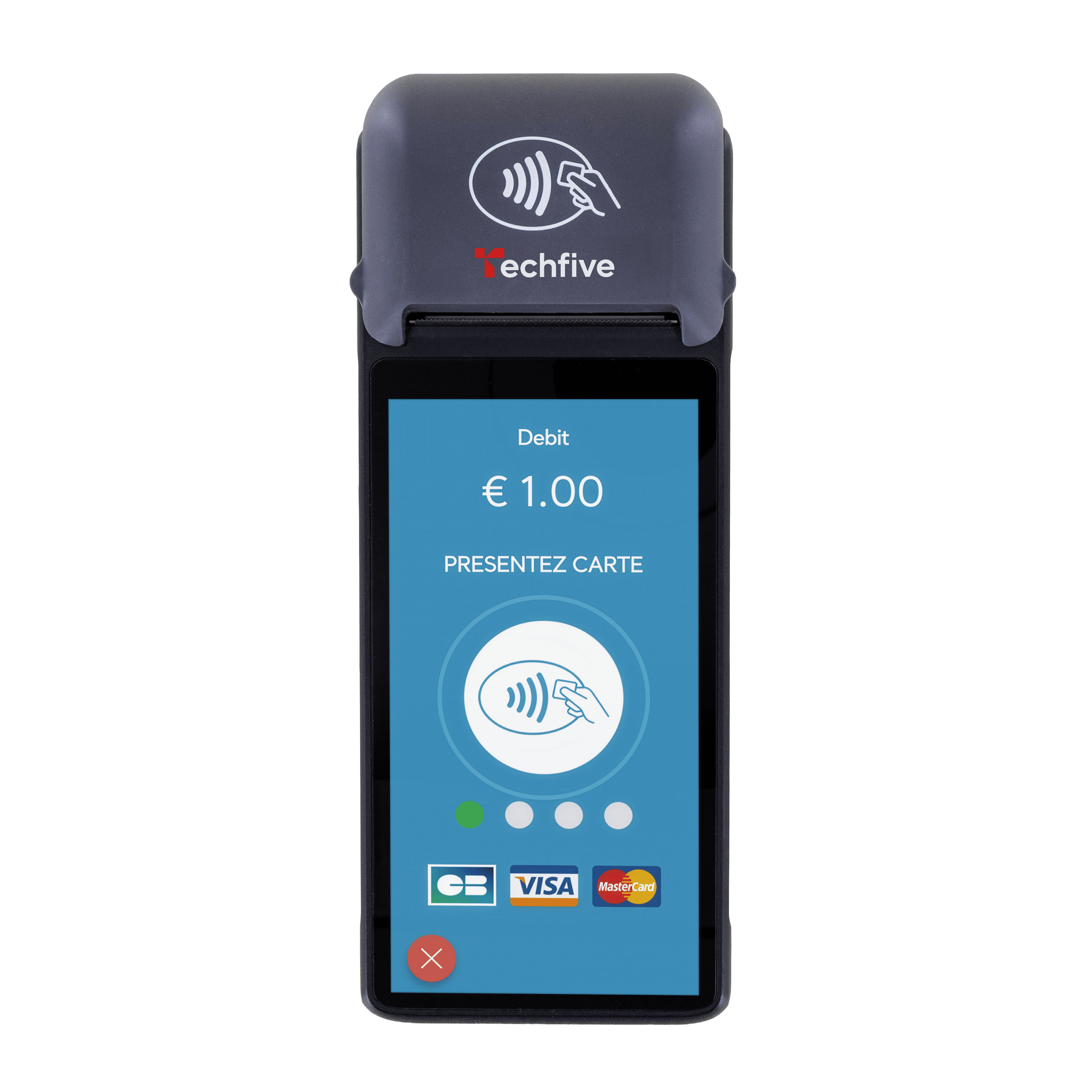TECHFIVE Caja Registradora  Portatil  ECR76