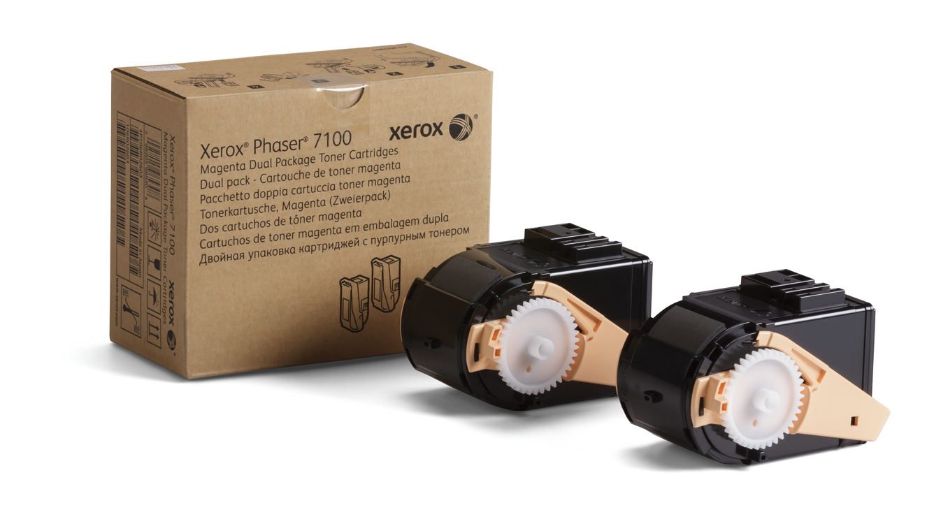 XEROX Phaser 7100 Toner Magenta (Pack 2)