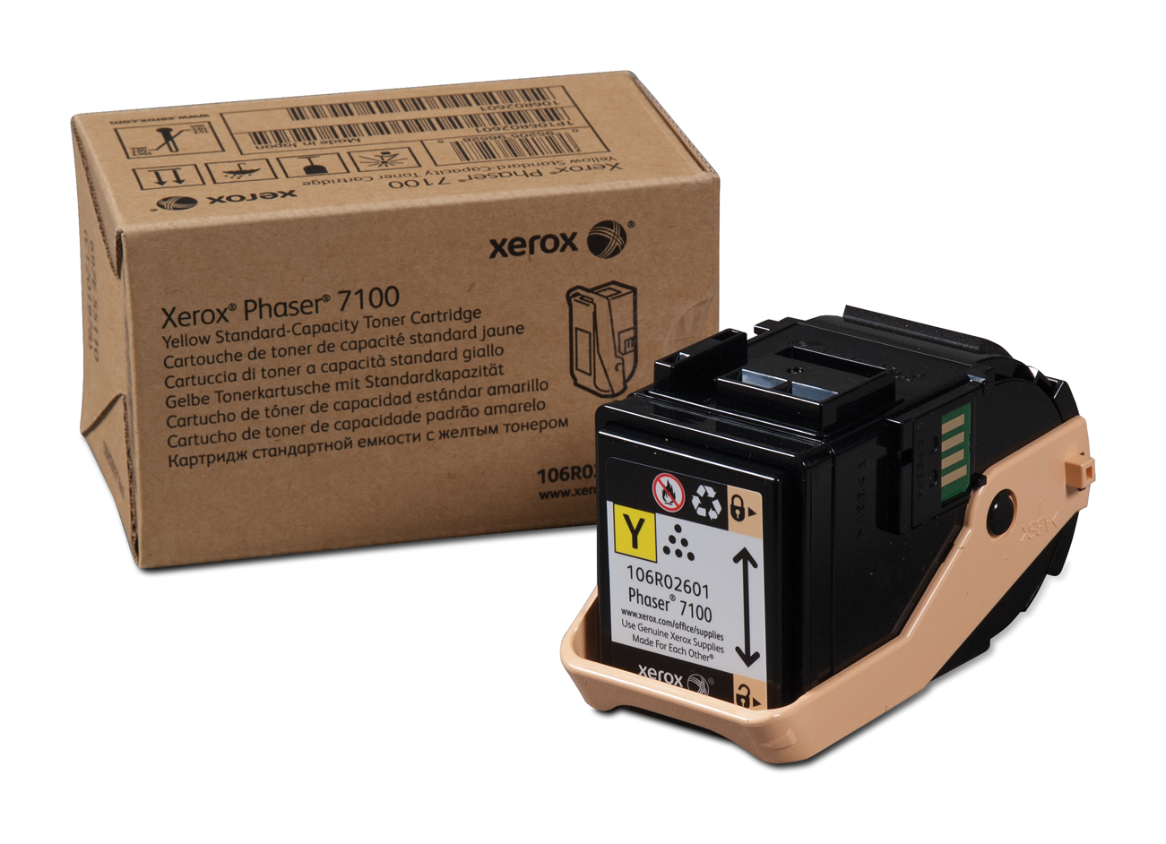 XEROX Phaser 7100 Toner Amarillo