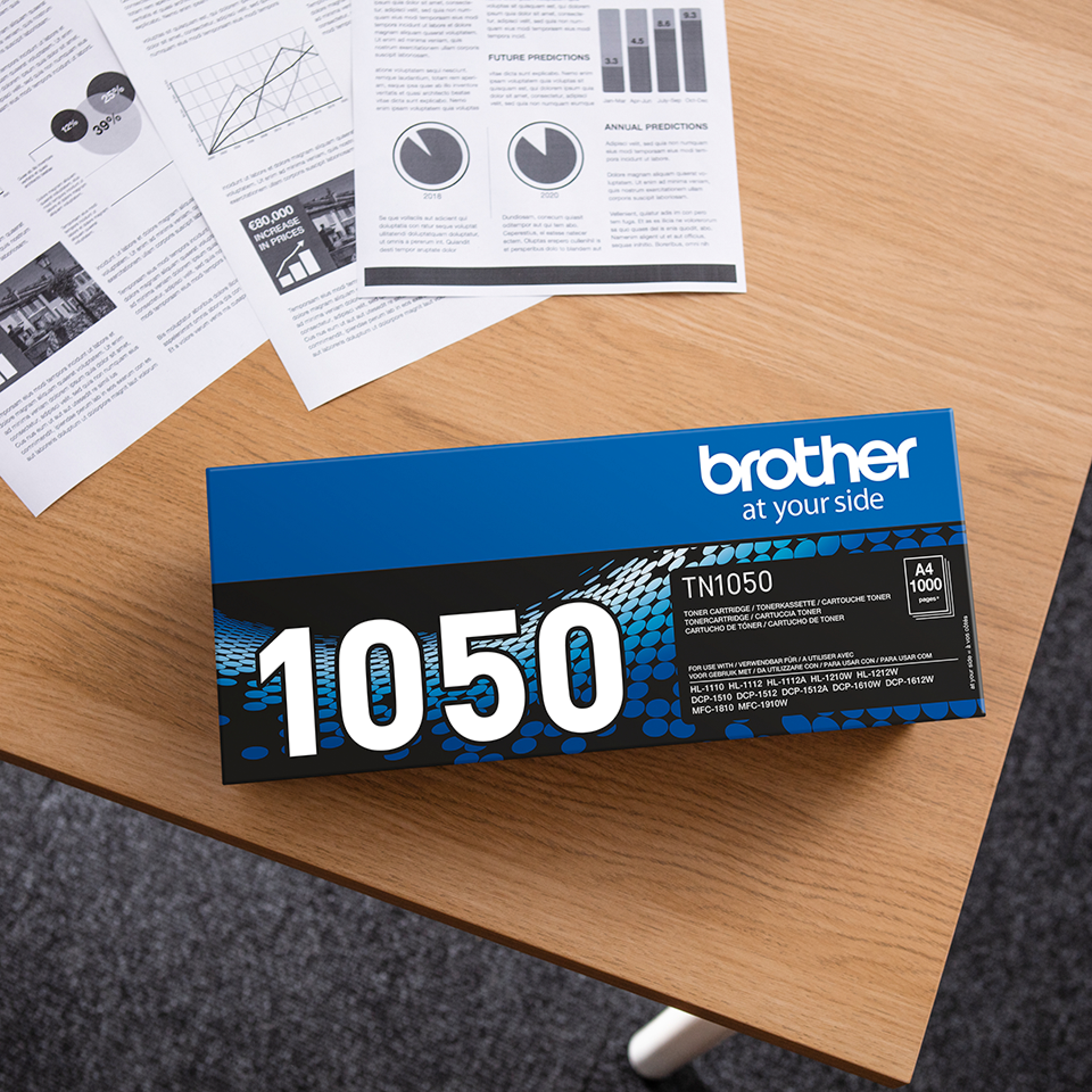 BROTHER Toner negro HL-1110/1112/1212W/DCP-1510/1512/MFC1910 1.000 paginas