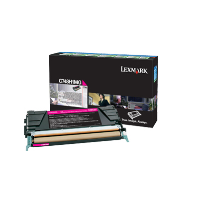LEXMARK TONER LASER MAGENTA RETORNABLE X/748DE/748DTE/748E