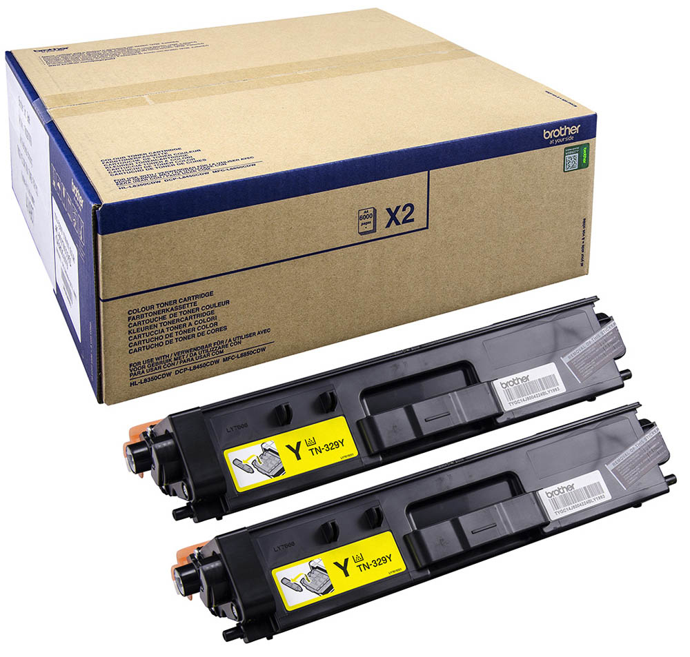 BROTHER Toner Amarillo PACK2 HLL8350CDW 6K