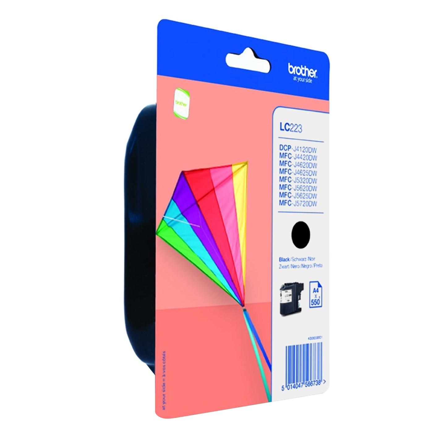 BROTHER Cartucho de tinta negro MFCJ4120DW MFCJ4420DW/MFCJ4620DW larga duracion 550 pags