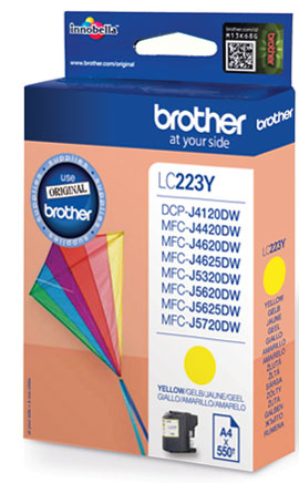 BROTHER Cartucho tinta Amarillo MFCJ4420DW/MFCJ4620DW larga duracion