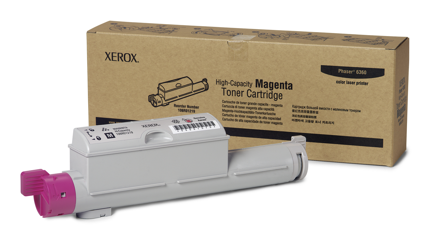 XEROX Toner TEKTRONIX Phaser 6360 Magenta Alta Capacidad
