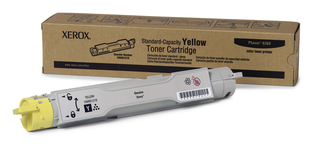 XEROX Toner TEKTRONIX Phaser 6360 Amarillo