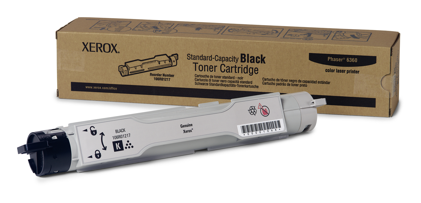 XEROX Toner TEKTRONIX Phaser 6360 Negro