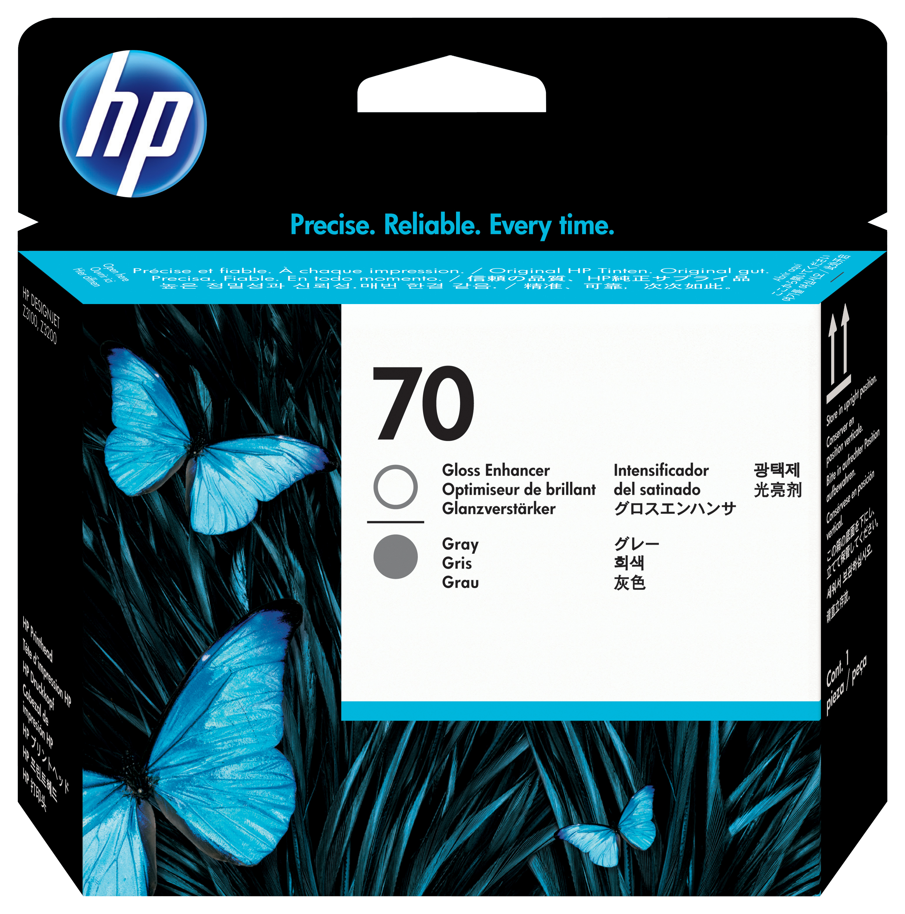 HP Designjet Z3100/Z3200 cabezal de impresion potenciador del brillo y gris nº70