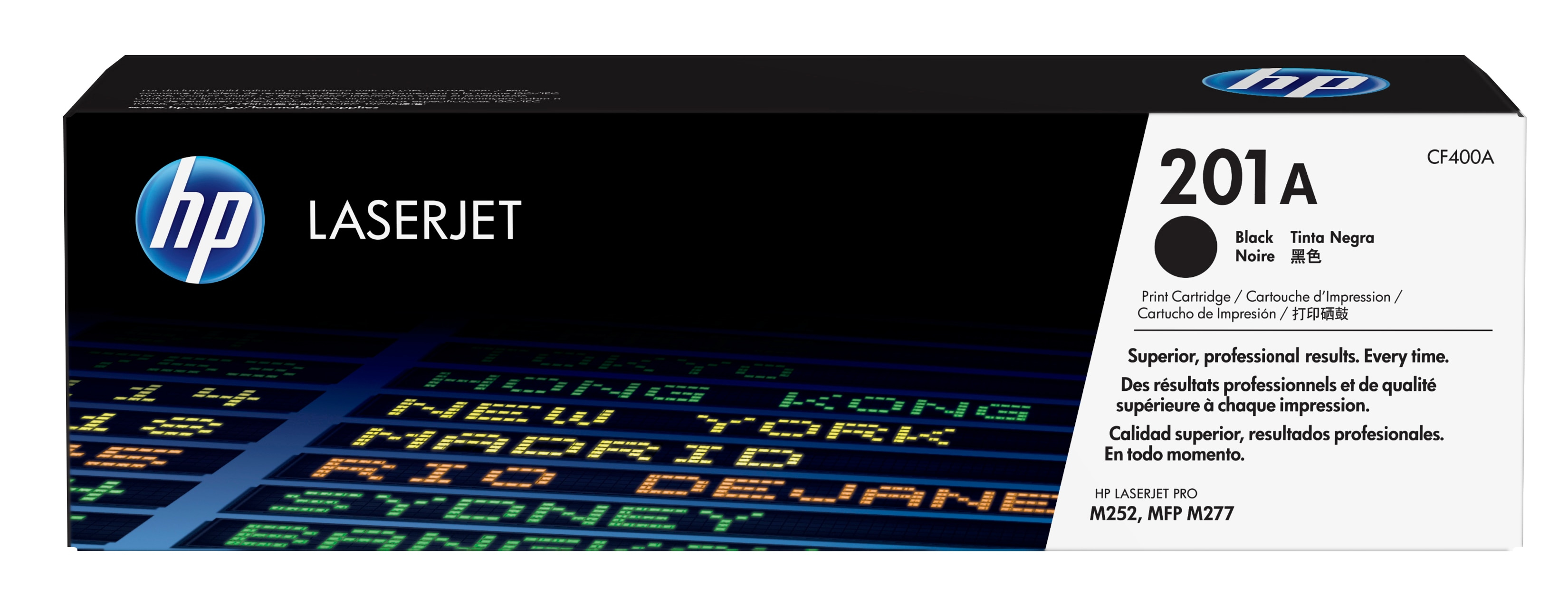 HP Laserjet Pro M252, M277 MFP 201A Toner Negro 1500 PaG.