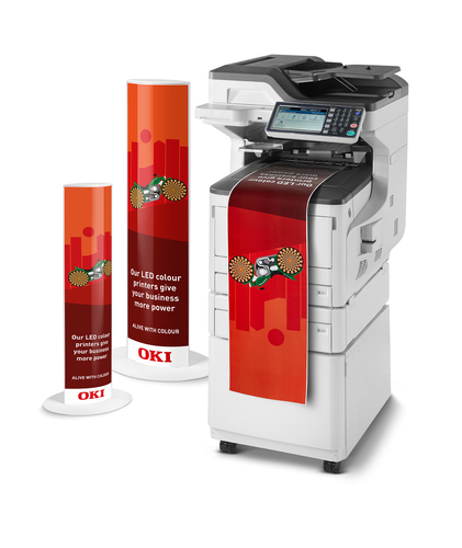 OKI Equipo multifuncion Laser LED Color MC853dnct