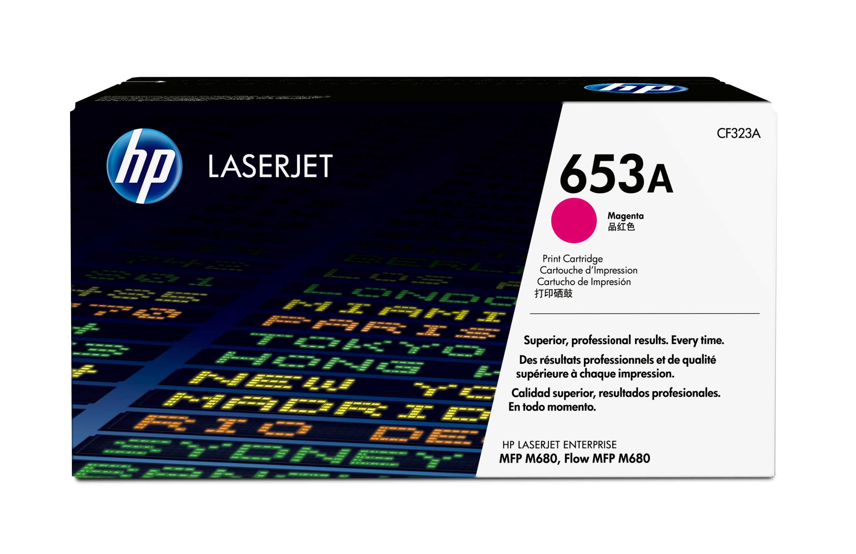 HP LaserJet Enterprise Flow MFP M680f 653A Toner Magenta
