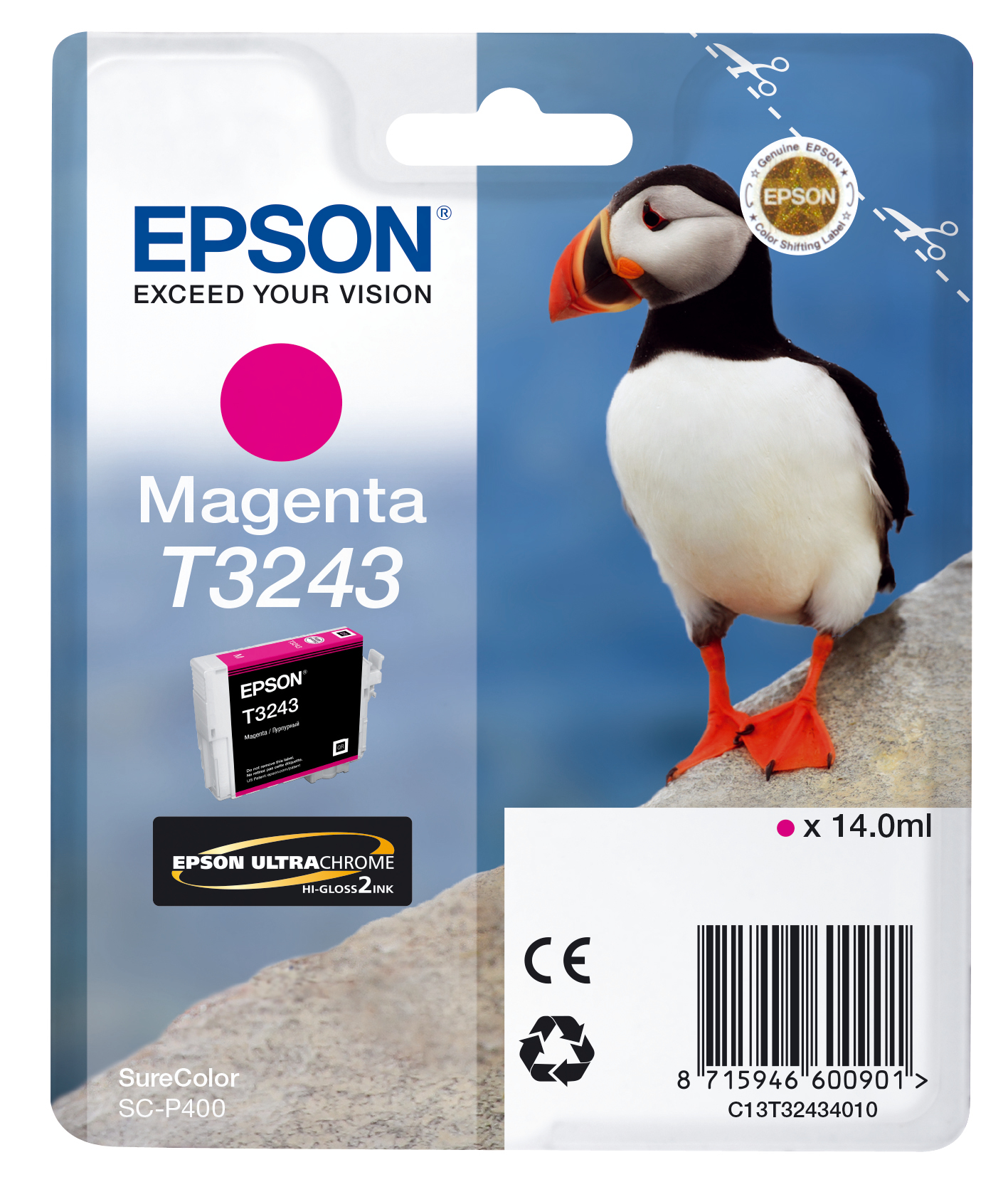 Epson SureColor SC-P400 Cartucho Magenta