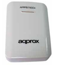 APPROX Power Bank Universal 7800 mAh (Blanco)