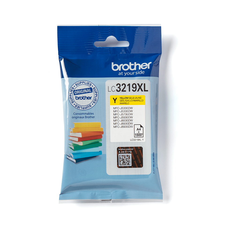BROTHER Cartucho tinta Amarillo de larga duracion para MFCJ6530DW