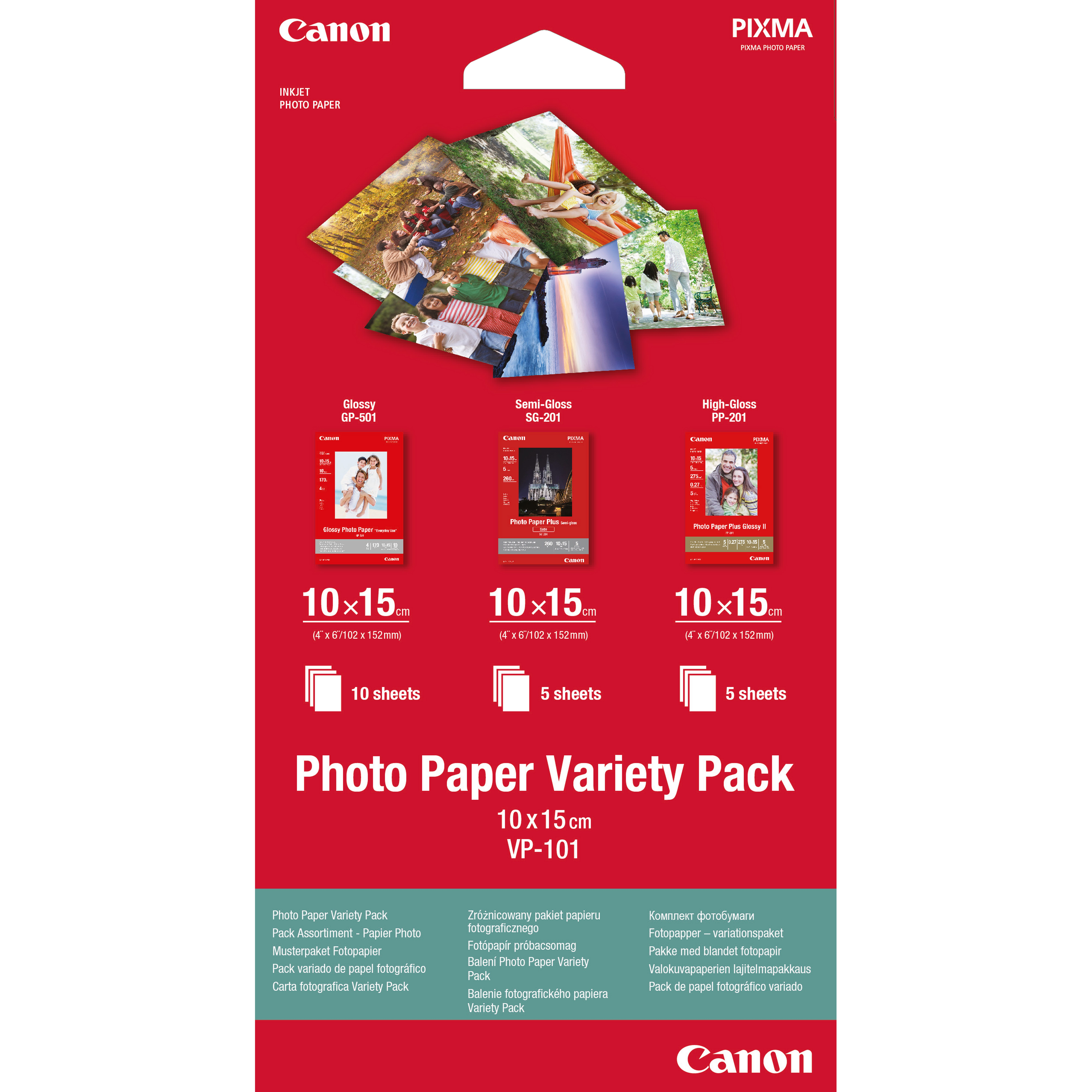 Canon Papel foto 10x15 (VP-101) 20h